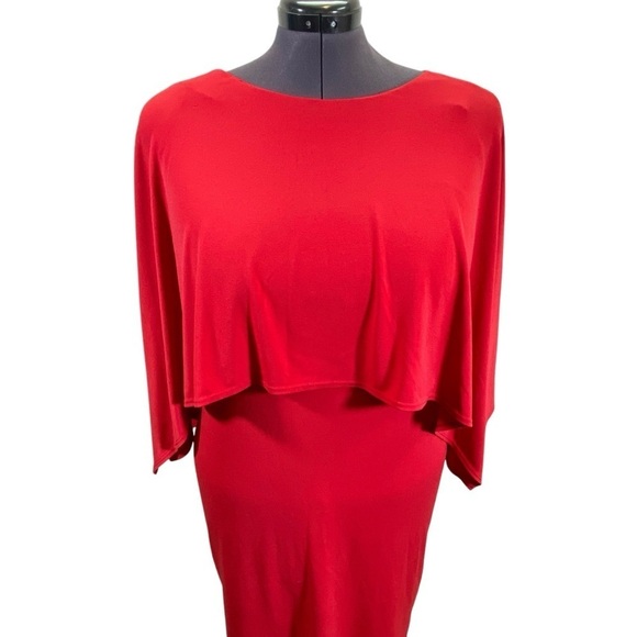 CHICO'S Size 2 (USA 12) Convertible Dress Renaissance Red - Picture 2 of 10